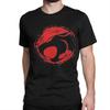 Men Women Cartoon Thundercats Logo T Shirt Anime Cotton Tops Vintage Short Sleeve Round Neck Tee Shirt New Arrival TShirt