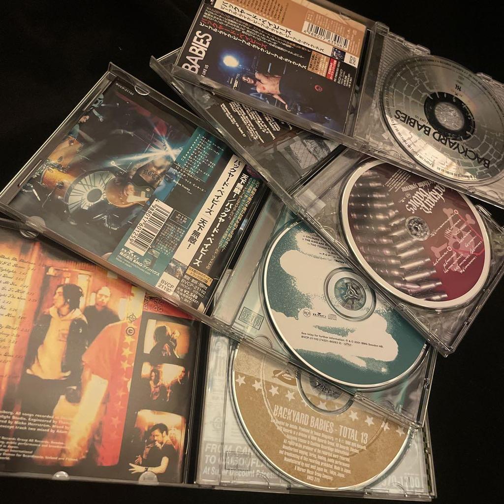 [USED] BACKYARD BABIES Best Album Set of 4