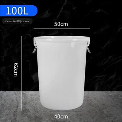 Large Plastic Multi-purpose Storage Barrel with Lid