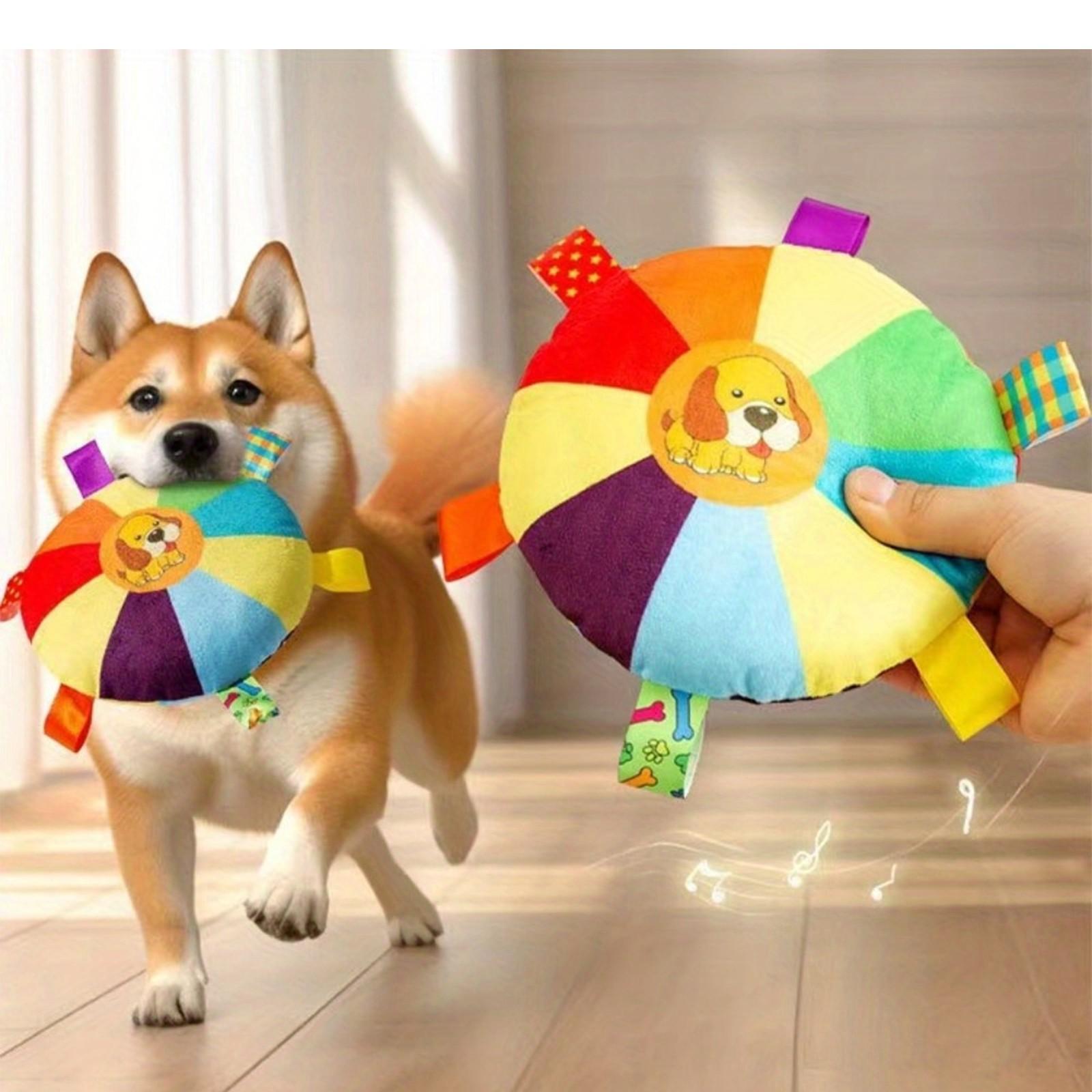 

Плюшевая собака с голосовым взаимодействием, устойчивая к укусам, игрушка-компаньон для вынюхивания питомцем One Size