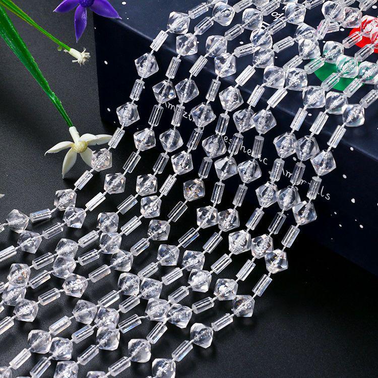 Acrylperlenvorhang & Kristallgangdekoration für Hochzeiten und Feiertage