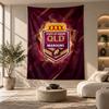 Decorative Tapestry,Queensland Maroons Printed Wall Art, Lightweight Wall Hanging For Bedroom Background