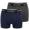 Men's Boxer Shorts Top Secret Cotton 6 Pieces Size Xxl