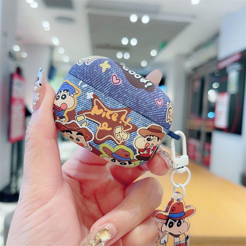 

Iqoo TWS 2 Подходящий Vivotws 4 Защитный чехол для наушников Vivotws 4hifi Милый мультяшный чехол для Bluetooth-наушников Tws4 Tws4 HiFi Матовый мягкий чехол Женщины vivo TWS A4 [Denim Xiao Xin]-Lanyard