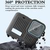 Camera Protective Accessories Set for Camera Including Black Silicone Case and Tempereds Glass Film