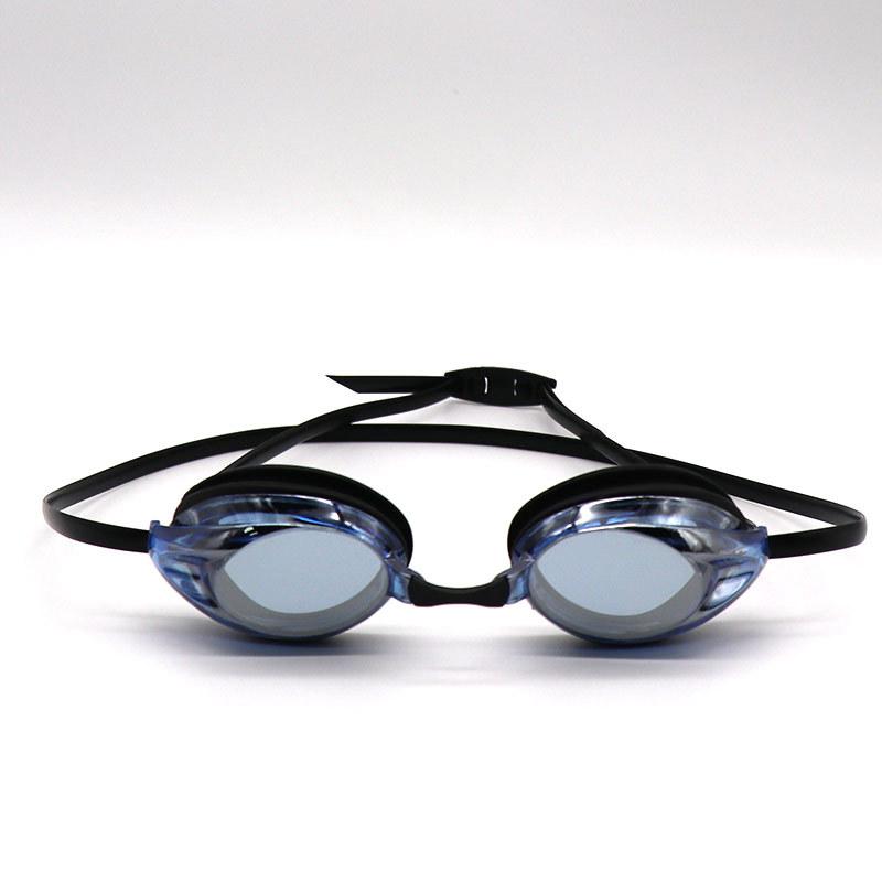 Professional racing goggles for adults, silicone swimming goggles with high-definition lenses, electroplated training goggles, protective goggles,