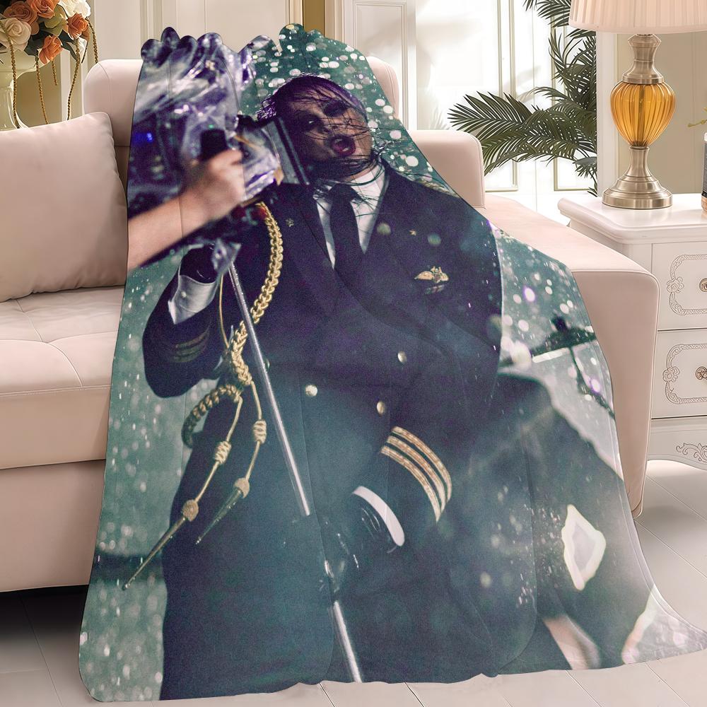 K-Kim Dracula Singer Seventy Thorns Blanket Warm And Soft Suitable For Bedroom Living Room Sofa Bed Office Travel Camping