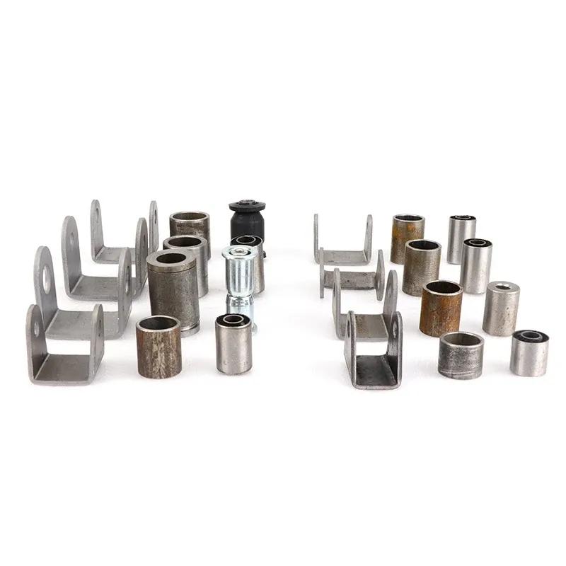 Swing Arm Support Buffer Sleeve With Steel Bushing Hanging Lugs Kit For ATV Go Kart Scooter UTV Buggy Quad Bike Suspension Parts