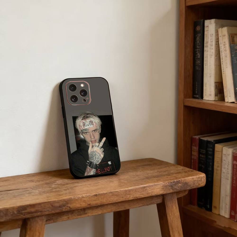 

Чехол для телефона Lil Peep Hellboy Love Rapper Силиконовый Мягкий Для IPhone 17 16 15 14 13 12 11 X XR Plus Pro Max Plus iPhone16Se4