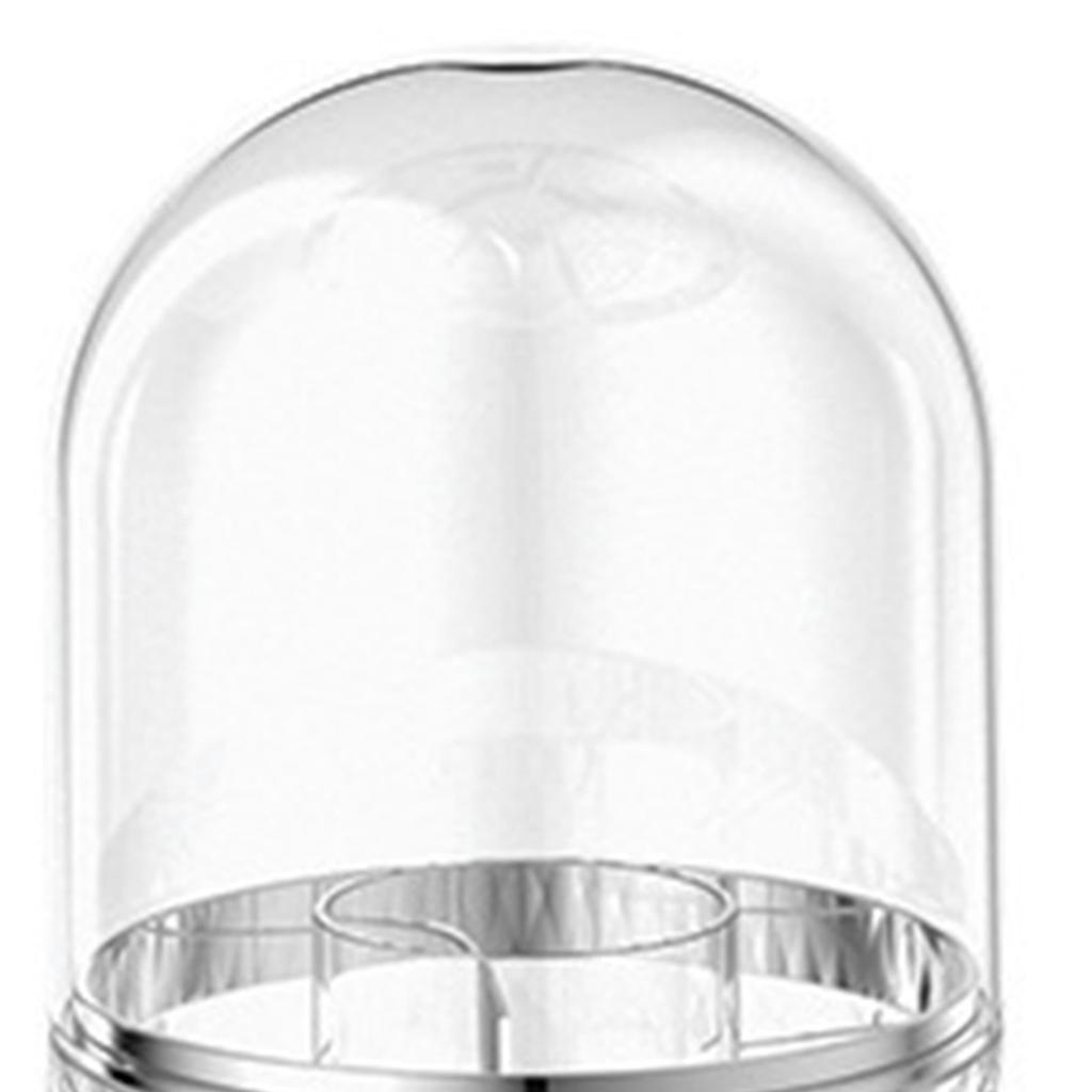 Rotating Pen Holder Desktop Makeup Brush Storage Organizer Plastic Home Decoration for Cosmetics