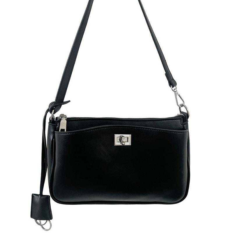 Portable Shoulder Bag Women's New Simple Niche Underarm Bag Women's High-end Fashion Style Small Square Bag