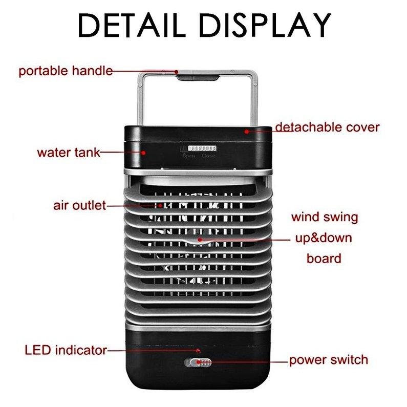 Buy KC Household Air Conditioning Fan Refrigeration Fan Office Mini Air