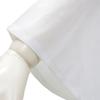 [KYOETSU] Washable Two-Piece Nagajuban (Undergarment for Kimono) - White with Patterned Gauze Fabric, Half-Collar, and Neckline Adjustment - Women's