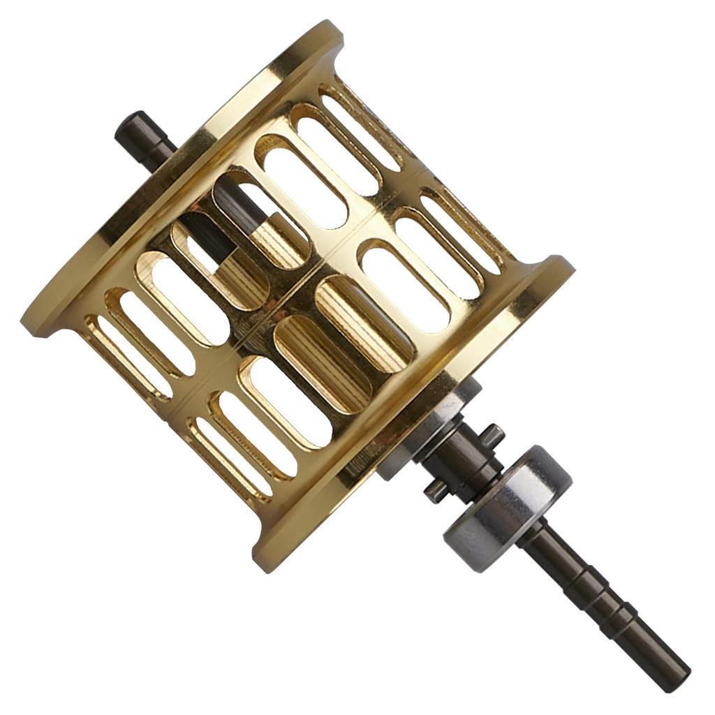 HEIGHTEN Reel Spool DAIWA PR100 PT100 Baitcasting Reel Replacement Spool with Bearings (Gold) (421)