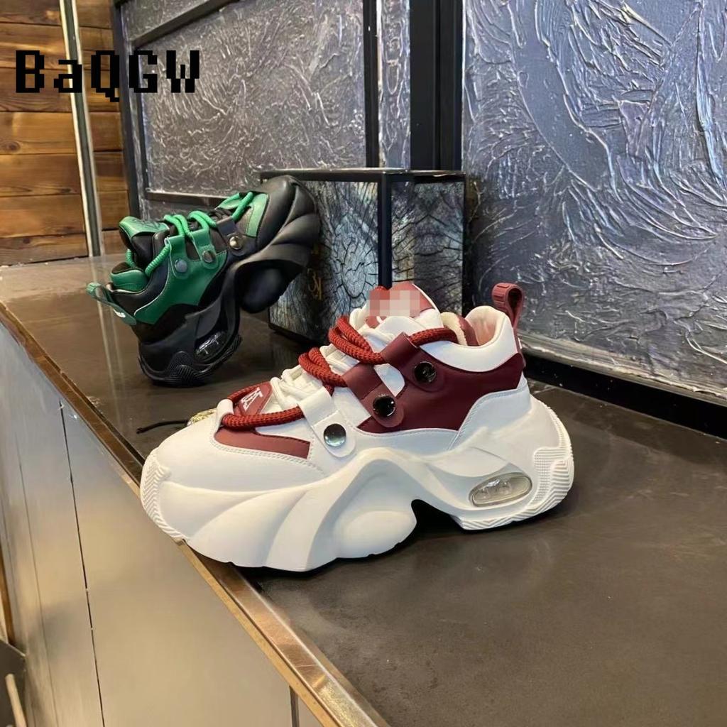 Designer Style Men Shoes Spring Autumn Comfortable Men's Thick Platform Sneakers Fashion Casual Shoes Sports Trainers Tenis