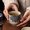 Japanese Style Hefeng Hand-painted Ceramic Tea Cup, Wine Cup, Small Size Drinking Cup, Hotel Heat-resistant Thickened Home Tea