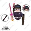 Demon Slayer Mini Action Figures Hot Anime Dolls Bricks Kamado Tanjirou Kibutsuji Muzan Building Blocks Model Toys Kids Gift Set