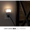 Lights by Night Plug In Night Light Bedroom Decor Apartment Essentials LED Lights Ambient Lighting Dusk to Dawn Sensor Nightlight Bathroom, Square 6
