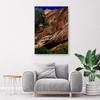 Canvas Print, Landscape of Rocky Mountains Nature