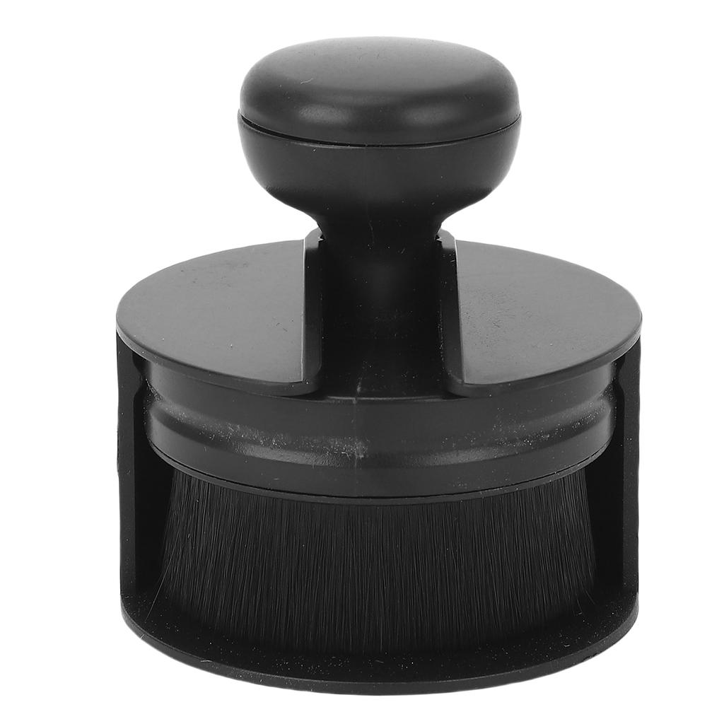 Nail Dust Brush Round Handle Flat Head Professional Fluffy Soft Nail Art Dust Cleaning Brush