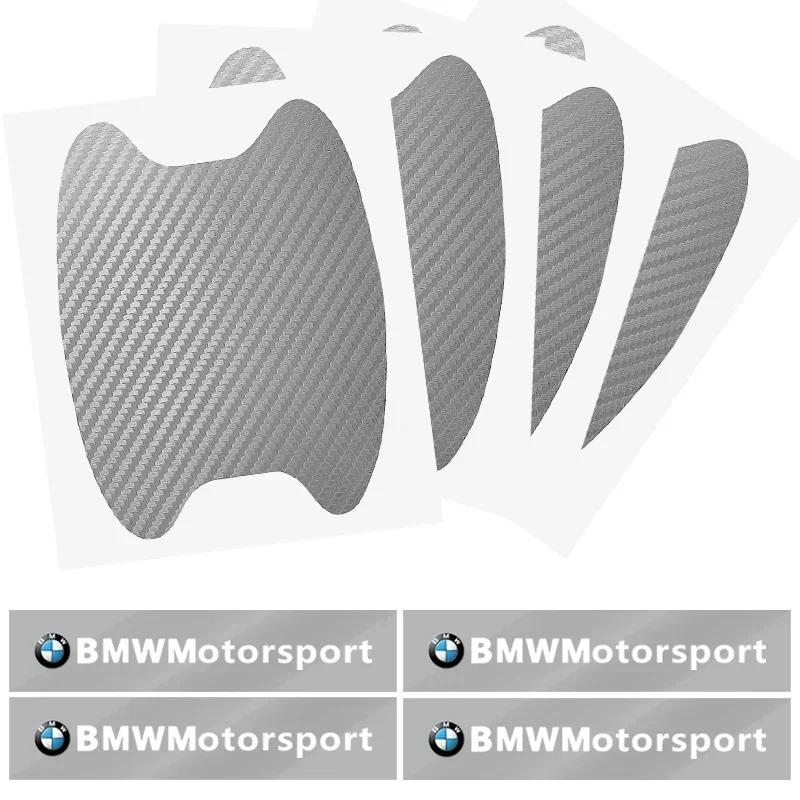 8 ks Ochranná fólie na auto Stylingová nálepka na dveře Ochranná fólie proti poškrábání rukojeti auta Pro BMW F30 F10 E90 F20 E46 E60 E70 E91