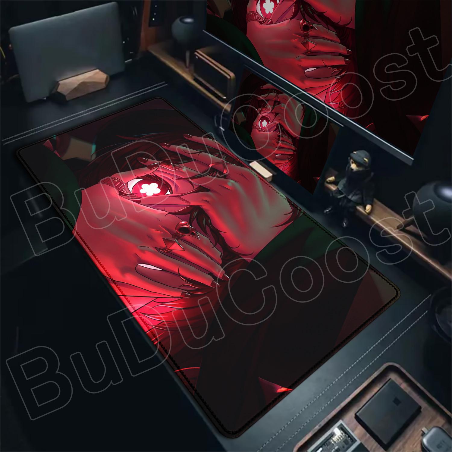 

Kawaii gamer Genshin Impact Hu Tao Mouse pad HD Printing Office accessories desktop protection pad XXL Large desk mat Laptop Pad 600x300x2mm