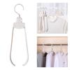 Foldable Travel Hanger, Collapsible Hanger Portable Folding Clothes Hangers for