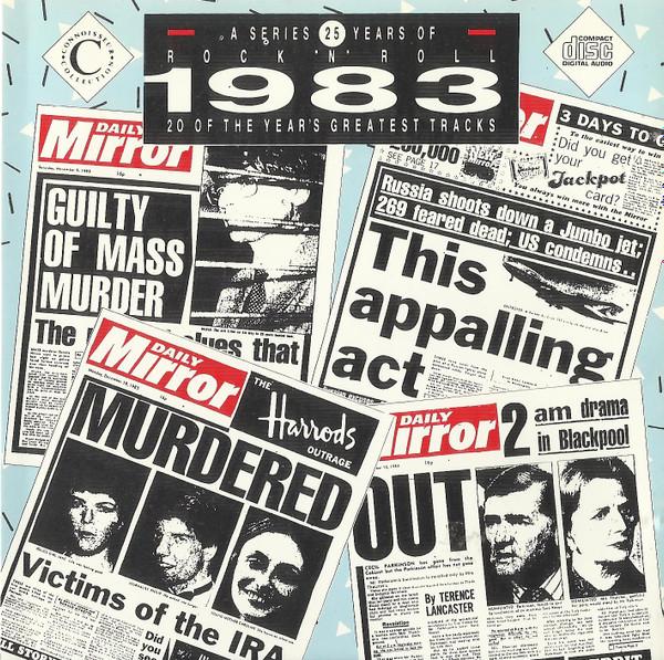 CD VARIOUS  25 Years Of Rock n Roll 1983 YRNRCD83 Connoisseur Col 1988 UK Rock Used