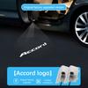 For Honda AcLED Car Door Logo Light Ghost Shadow Welcome Light For Honda Accord 9Th 10Th Gen 2014-2022 Decoration Accessories