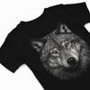 Wolf T-Shirt, Wolve Tee, Wolve T Shirt , Wolf Graphics T-Shirt (Back of T-shirt)