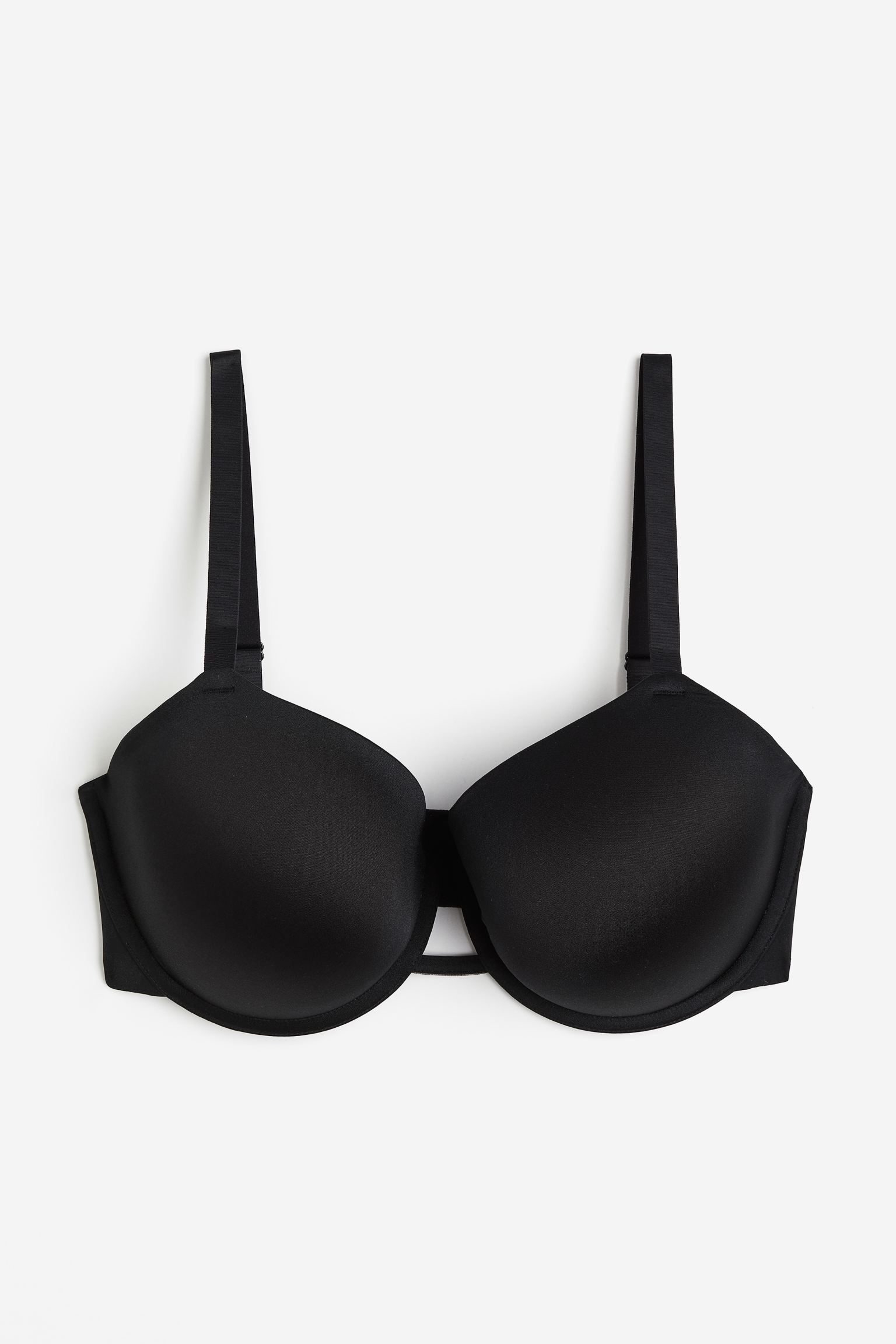 

Microfibre padded underwired bra