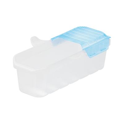 Pearl Metal Somen Noodle Microwave Cooking Servings Made In Suzumiya Maker, Container, 1-3, Japan, Blue, HC-238