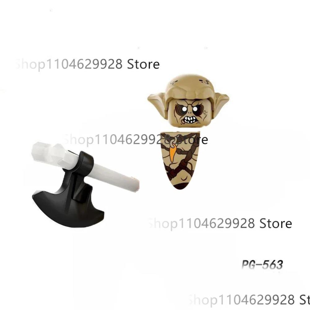 New Lord Rings Mini Figure Model Elves Orcs Army Gandalf Saruman Game Thrones Action Figure Building Blocks Kids Toys Gifts