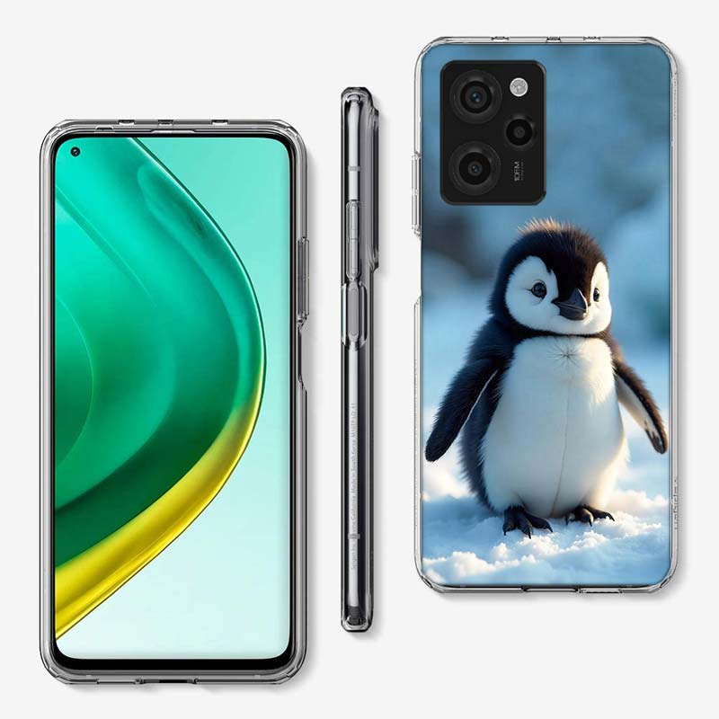 Penguin Baby Healing Cover Phone Case For Xiaomi Poco M8 M7 M6 M4 M3 X7 X6 X4 Pro F7 Ultra M5S Mi 14 14T 15 15T 12T 10T Pro 12S