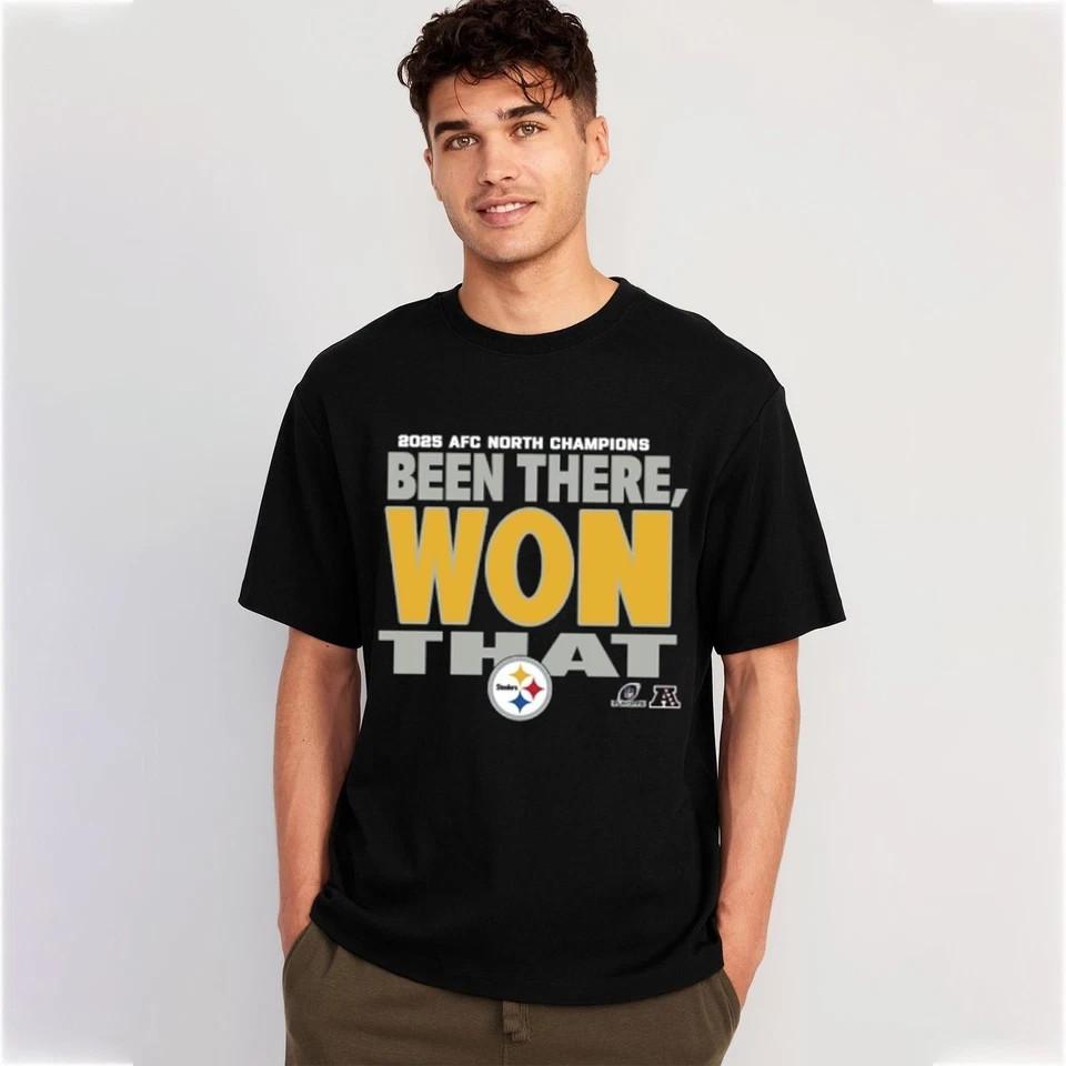 Pittsburgh Steelers 2026 AFC North Champions TShirt M