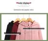 Women's 2025 Slim-Fit Hooded Long-Sleeve T-Shirt: Spring/Autumn Lightweight Short Jacket Top