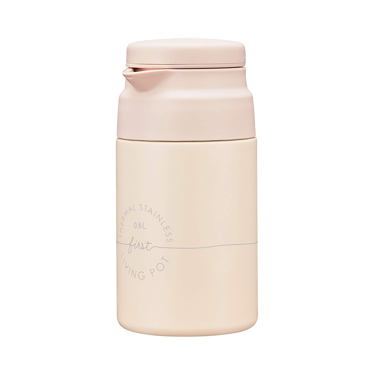 

Bestco Insulated Tabletop Pot Powder Cream Living Pot Compact 0.6L AHS-MA60 кремовый