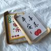 Memory Keepsake 6 Inches Wooden Photo Frame Acrylic Material Tabletop Double-sided Frame Alien Desktop Decoration Gift