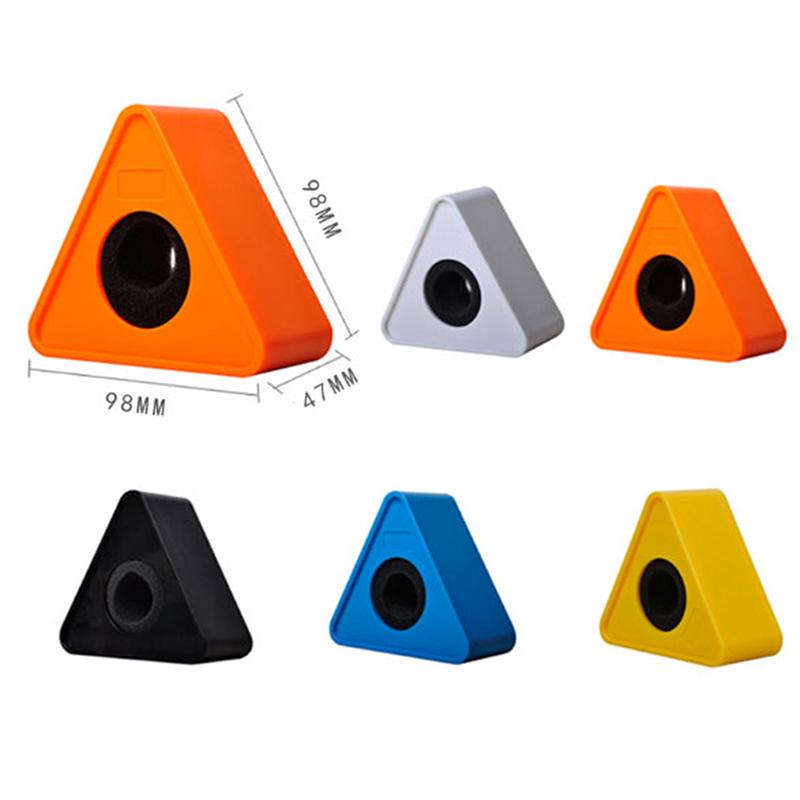 Microfon durabil Interviu Logo Triunghiular Stație Flag ABS Plastic