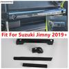 Car Central Control Dashboard Panel Decoration Cover Trim Fit For Suzuki Jimny  - 2025 ABS Carbon Fiber Accessories Interior