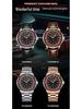 Orologio al Quarzo Impermeabile da Uomo, Tendenza Moda Luminoso, con Cinturino in Pelle