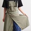 Waterproof Cross Strap Apron Stain-proof Waiter Sleeveless Apron Cooking Apron  Household