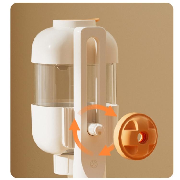 Dog Feeder Puppy Food Water Bowl Double Bowl Height Adjustable Large Capacity