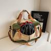 Large Capacity Travel Duffel Bag with Multiple Pockets Foldable Design Casual Weekend Carry On Bag