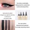 Cool Black Intense Eyeliner Color Eyeliner Waterproof Long-Lasting Makeup Holding Non-Smudge Eyeliner Pencil