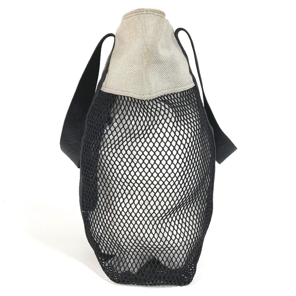 Chanel Sportliches CC CC Mark Logo Mesh Tragetasche mit Beutel, Vertikale Umhängetasche