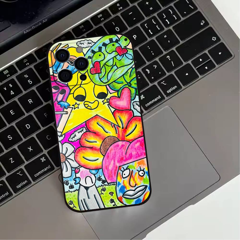 

Latin Mafia Creative Phone Case For iPhone 17,16,15,14,13,12,11 Plus,Pro Max,XS,Soft Silicone Black Cover iPhone16pro