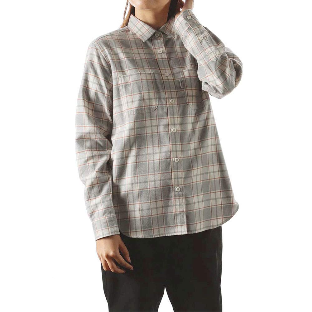 Foxfire TS Warm Check Shirt, Women's, Navy, Size S, Product Number [8112049], Moisture-Wicking, Quick-Drying, and Warm