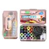 Portable Multicolor Needle & Thread Kit: Multifunctional Storage Box for Household Mending.