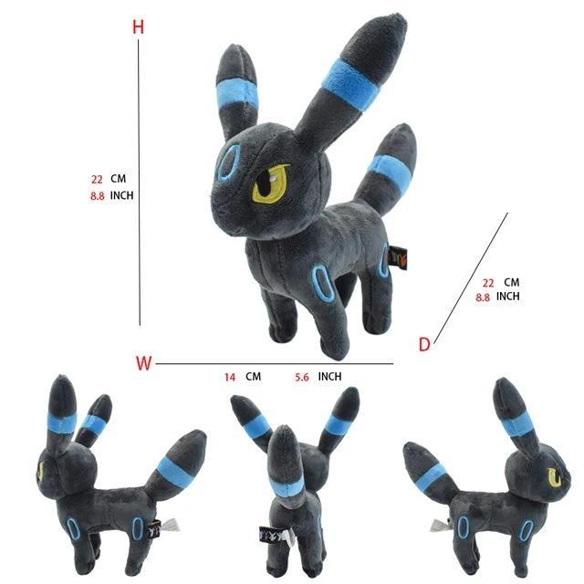 18Cm Pokemon Eeveelution Plush Toys Series 24 Styles Sstanding Sitting Posture Sofa Hug Pillow Desktop Ornament Periphery Gifts